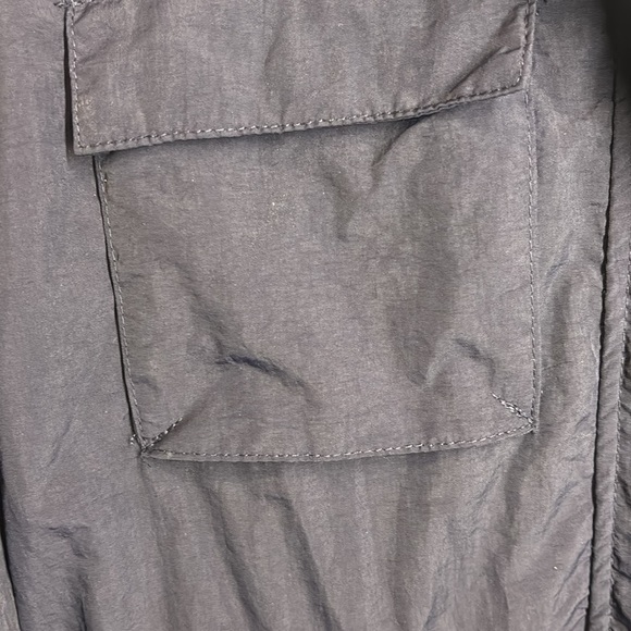 1 Sunset Lane Women's Utility Rain Jacket, anorak, navy blue, preppy, nautical - Picture 3 of 7